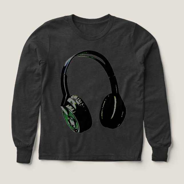 Headphone Artwork Music Lover (Design Vorderseite)