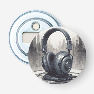 Headphone Artwork Music Lover Flaschenöffner