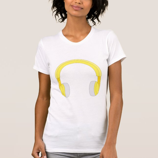 Headphones T-Shirt (Vorderseite)