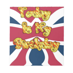 Heads UP-Hakuna Matata Heute ist mein Geburtstag.j Notizblock