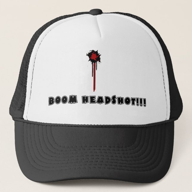 Headshot Truckerkappe (Vorderseite)