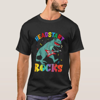 Headstart Rocks Dinosaurier Kinder zurück in die S T-Shirt