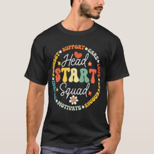 Headstart Squad Homeschool Lehrerin Kopfstart zurü T-Shirt