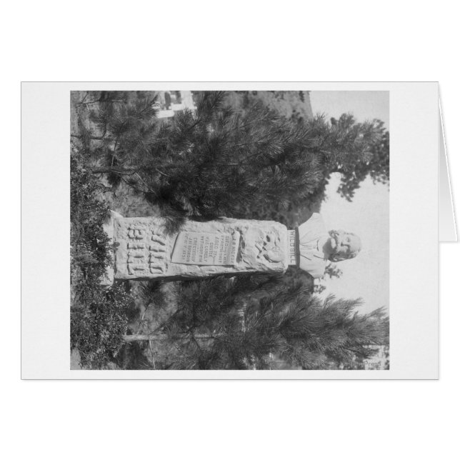 Headstone von Wild Bill Hickocks Grave Fotograp (Vorderseite (Horizontal))