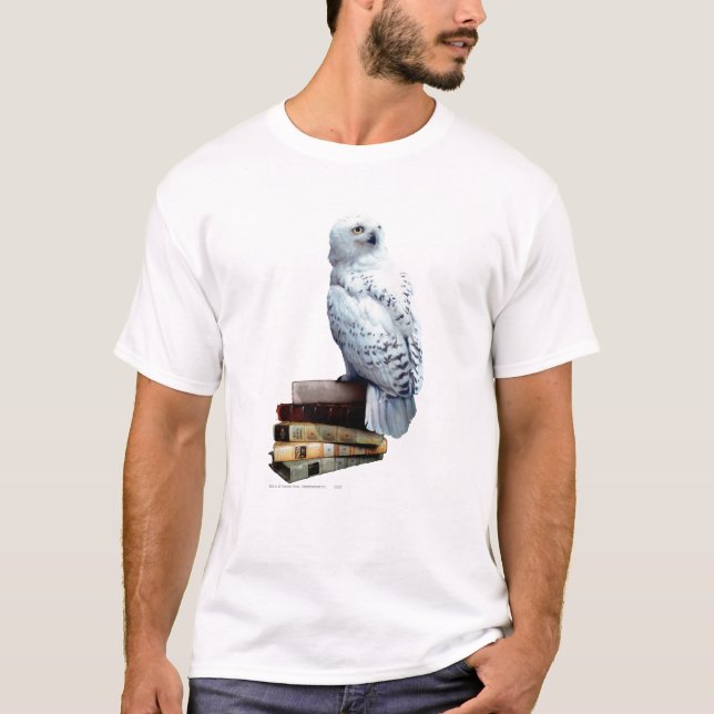 Headwig auf Büchern T-Shirt (Vorderseite)