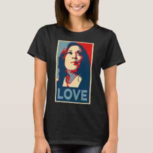 Heal Liebe Hoffnung Kamala Harris Obama 47 Unterst T-Shirt
