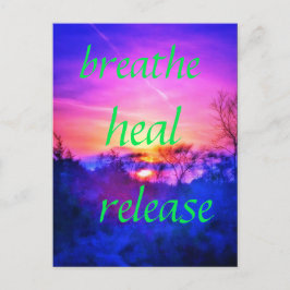 HEAL PUR POSTCARD POSTKARTE
