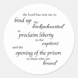 Heal the Brokenhearted Sticker