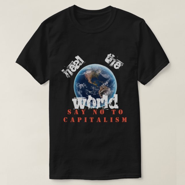 heal the world T-Shirt (Design vorne)