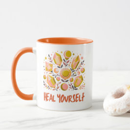 Heal Yourself Combo Mug - Celestial Crystal Set Tasse