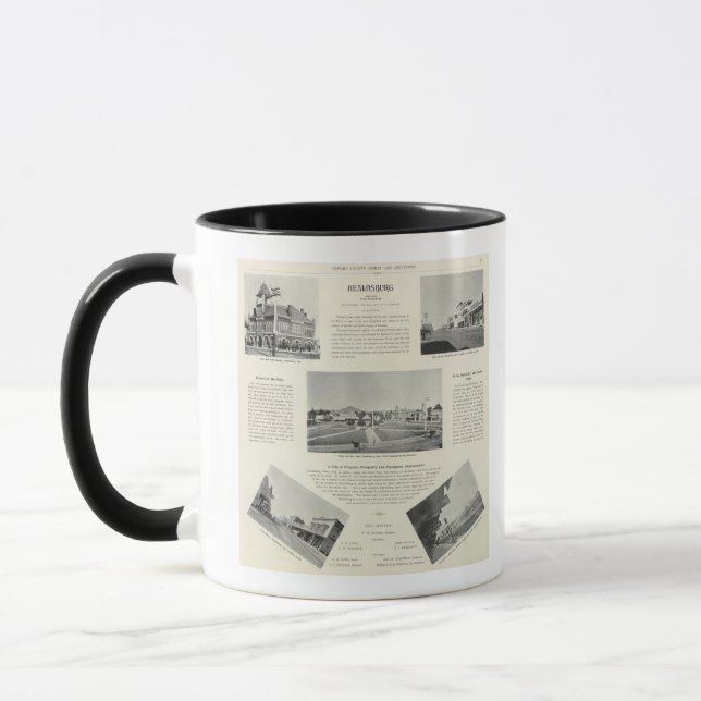 Healdsburg, Kalifornien Tasse (Links)