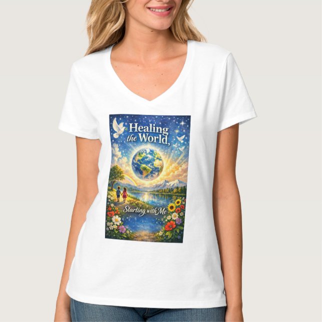 Healing Begins With Me T-Shirt (Vorderseite)
