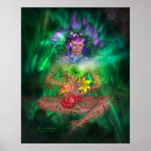 Healing Garden Art Poster/Print Poster
