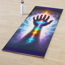 Healing Hand Chakra Yoga Mat