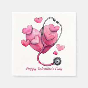 Healing Hearts Valentins-Design Serviette