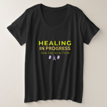 Healing in Progress Shirt – Minimalistische Inspir