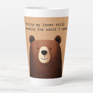 "Healing my inner child" Milchtasse