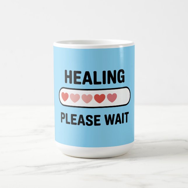 Healing Progress – Mental Health Encouragement  Kaffeetasse (Mittel)