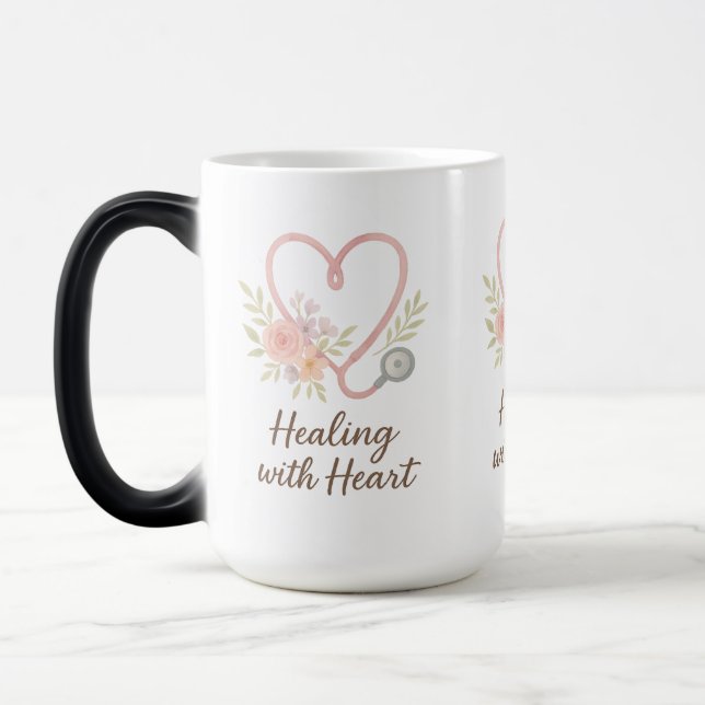 Healing with Heart Verwandlungstasse (Links)