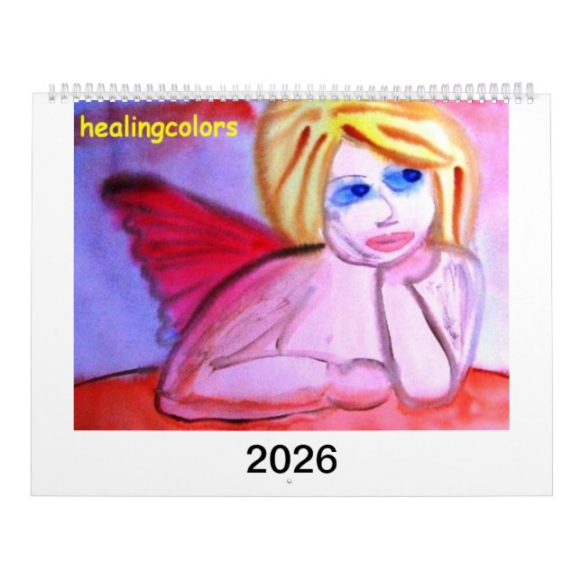 healingcolors calendar 2026 kalender (Titelbild)
