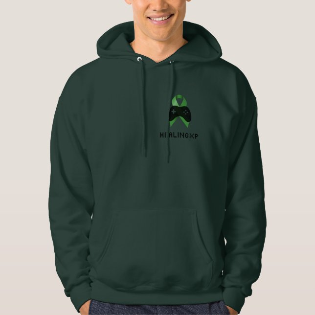 HealingXP-Unterstützung Hoodie (Vorderseite)
