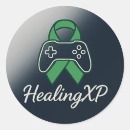 HealingXP Unterstützung Runder Aufkleber