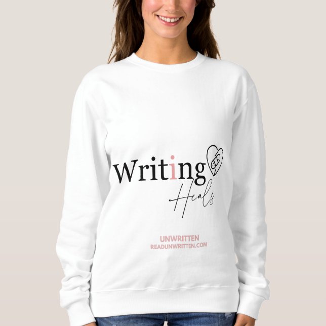 Heals schreiben sweatshirt (Vorderseite)
