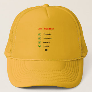 Health and Fitness lifestyle Trucker Hat Truckerkappe