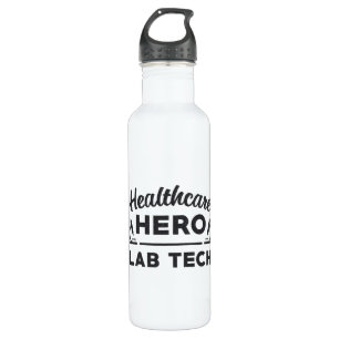 Health Care Hero Labrador Tech Labortechniker Edelstahlflasche