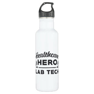 Health Care Hero Labrador Tech Labortechniker Edelstahlflasche