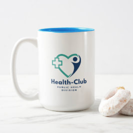 Health Club Public Health Zweifarbige Tasse
