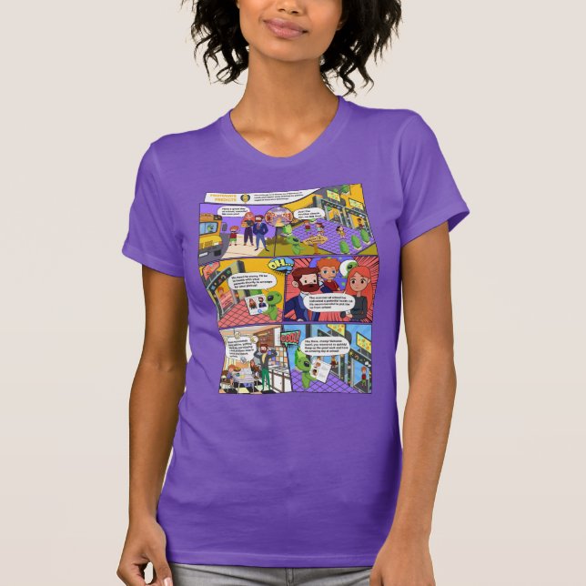 Health Karo KI Comic T - Shirt (Vorderseite)