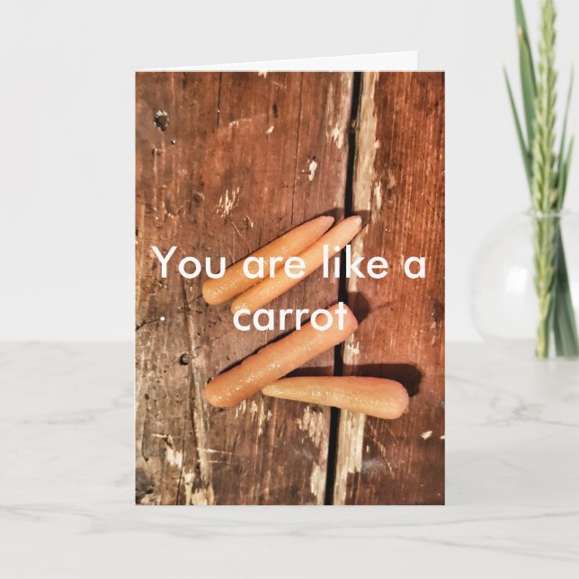 Health Nut Happy Birthday Karte (Vorderseite)