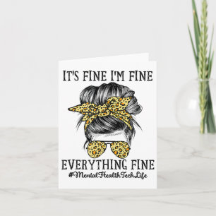 Health Tech Es ist gut, dass ich gut bin und alles Karte