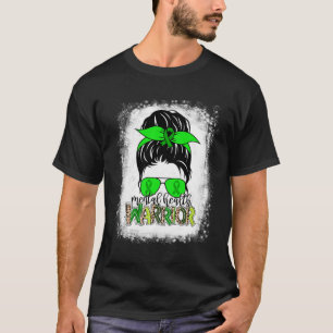 Health Warrior Unordentlicher Dutt Bewusstsein für T-Shirt