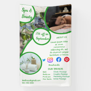 Health Wellness-Center Poster Flyer Wellness Cente Banner