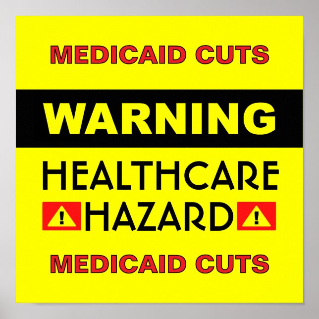 Healthcare Hazard™ Poster (Vorne)