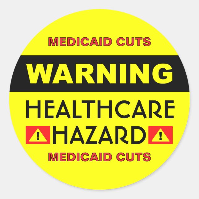 Healthcare Hazard™ Stickers (Vorderseite)