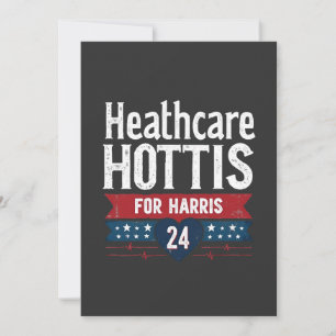 HealthCare Hotties für Harris 24 Kamala Walz Nurse Einladung