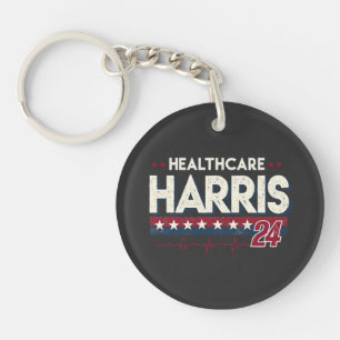 HealthCare Hotties für Harris 24 Kamala Walz Nurse Schlüsselanhänger