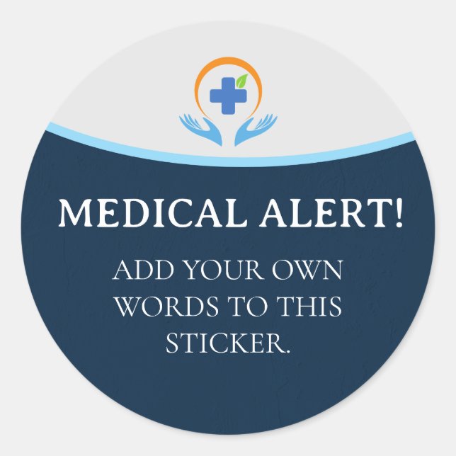 Healthcare ProfessionalSticker Runder Aufkleber (Vorderseite)