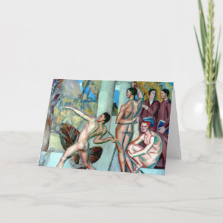 Healthy Mind in a Healthy Body Fine Art Card Karte