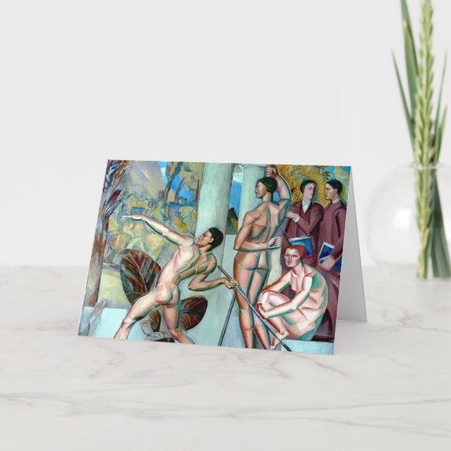 Healthy Mind in a Healthy Body Fine Art Card Karte (Vorderseite)