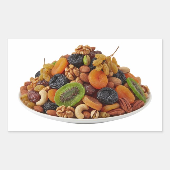 Healthy Mixed Dry Fruits and Nuts Sticker (Vorderseite)