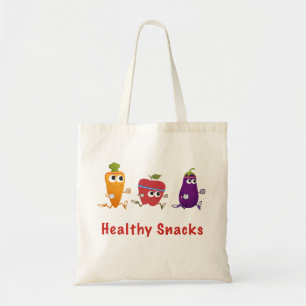 Healthy Snacks Tragetasche