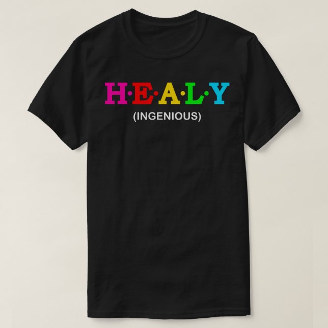 Healy Ingenious T-Shirt (Design vorne)