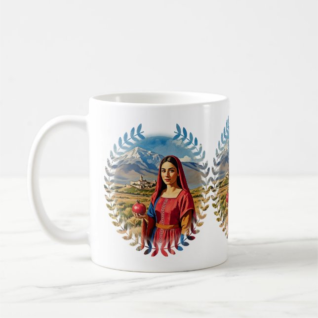 Hear of Armenia Mug Kaffeetasse (Links)