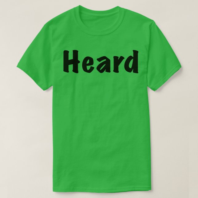Heard T-Shirt (Design vorne)