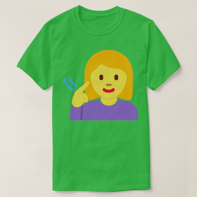 hearing impaired stickers T-Shirt (Design vorne)