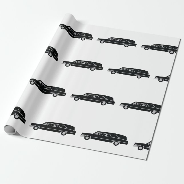 Hearse Geschenkpapier (Ungerollt)
